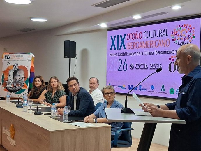 Presentación de la XIX edición del Otoño Cultural Iberoamericano de Huelva.