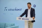 Foto: PP Málaga exige disculpas públicas a PSOE tras hacer "el ridículo" al pedirles condenar un ataque inexistente a una sede