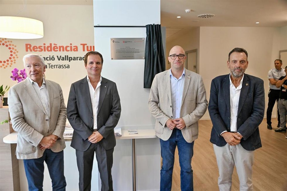 Moreno durante la inauguración.