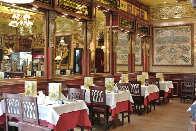 Archivo - Restaurante de La Tagliatella en Pamplona (Navarra).