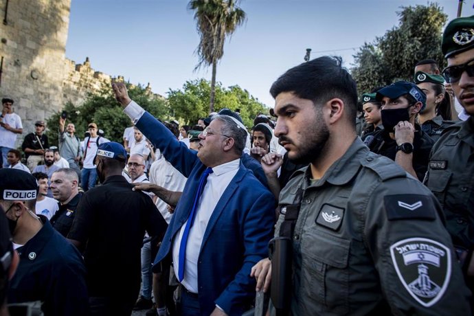 Archivo - El ministro de Seguridad Nacional de Israel, Itamar Ben Gvir