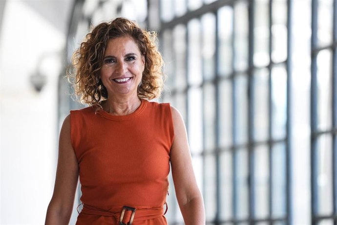 La secretaria general del PSOE-A, María Jesús Montero,. 