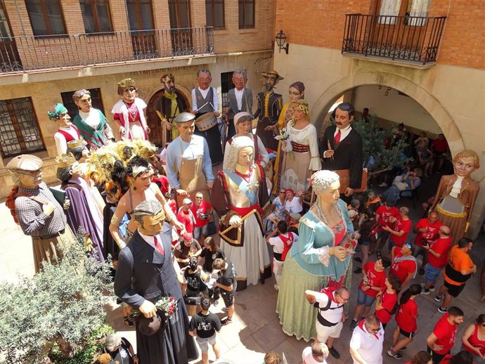 Encuentro de Gigantes de Alcorisa (Teruel).