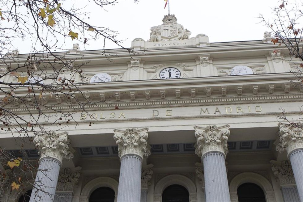 Archivo - Bolsa de Madrid, Ibex 35, parqué