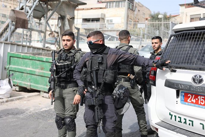 Archivo - Arquivo - Policiais de Israel em uma foto de arquivo.