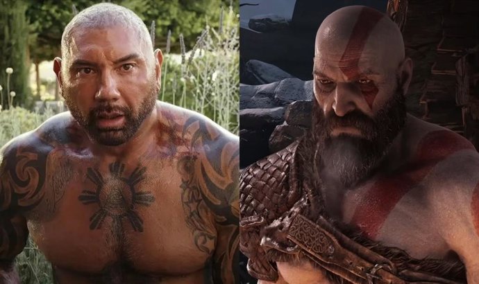 VÍDEO: La bestial transformación de Dave Bautista para Kratos en la serie de God of War
