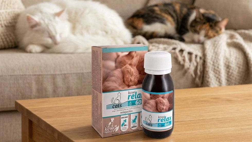 Kowi Cats Relax, el nuevo aliado natural de Kowi Nature para la relajación y el bienestar de los gatos