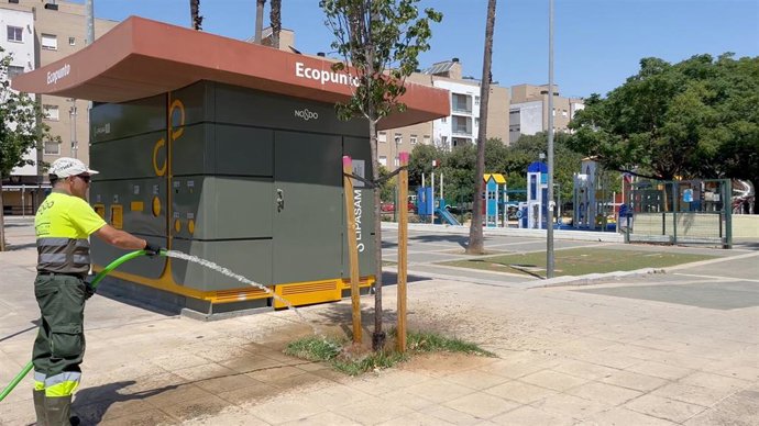 Arbolado en Bellavista en Sevilla