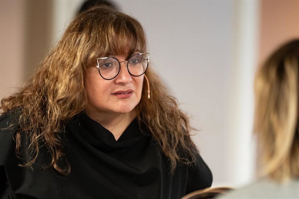 Archivo - La directora de cine española, Isabel Coixet, ofrece a una rueda de prensa tras ser reconocidas con el Prix Diálogo 2024, en el Hotel Intercontinental, a 29 de abril de 2024, en Madrid (España)