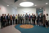 Foto: El ministro Óscar López visita la sede de la empresa navarra Veridas en México