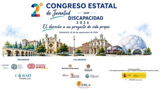 Valladolid acogerá el II Congreso Estatal de Juventud con Discapacidad del 24 al 26 de septiembre