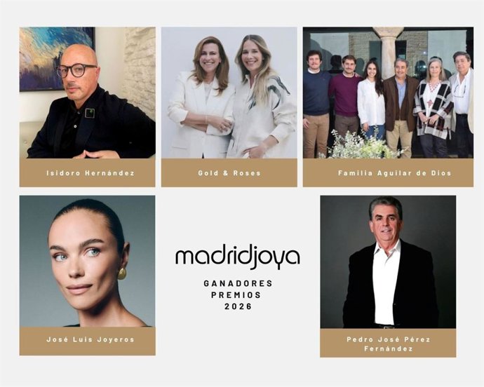 Ganadores Premios Madridjoya 2026.