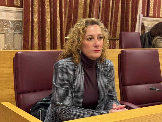 Archivo - La líder de Podemos Sevilla y concejala en el Ayuntamiento, Susana Hornillo, en una foto de archivo.