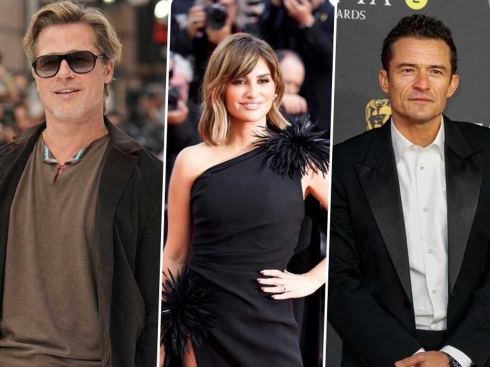 Archivo - Brad Pitt, Penélope Cruz y Orlando Bloom, entre los intérpretes confirmados en el Festival de Cine de San Sebastián