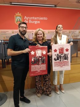 Hector Aguilar, Cristina Ayala y Andrea Ballesteros.