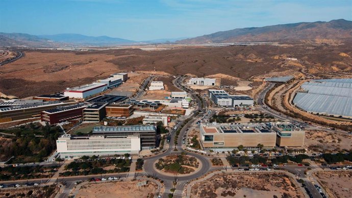 Vista aérea del Parque Científico-Tecnológico de Almería (PITA).