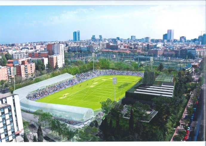Archivo - Estadio de Vallehermoso