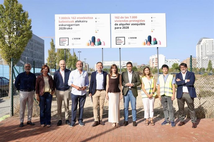 Gobierno Vasco comienza la construcción de 162 viviendas de protección oficial en Salburua, que se entregarán en 2029