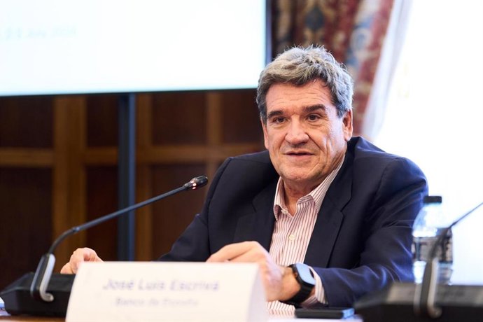 Archivo - El gobernador del Banco de España, José Luis Escrivá.