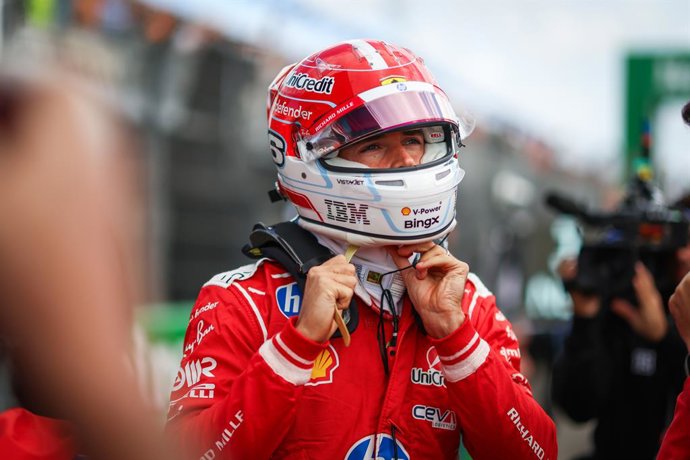 LECLERC Charles (mco), Scuderia Ferrari SF-26, retrato durante o Grande Prêmio da Holanda de Fórmula 1 de 2026, 12ª etapa do Campeonato Mundial de Fórmula 1 de 2026, realizado de 21 a 23 de agosto de 2026 no Circuito de Zandvoort, em Zandvoort, na Holanda
