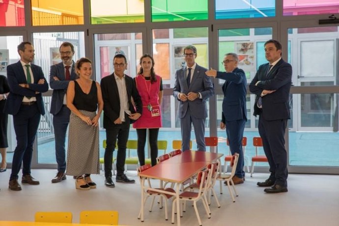 La nueva escuela de Educación Infantil de Aldeanueva de Ebro abre sus puertas este curso con 74 plazas de 0 a 3 años