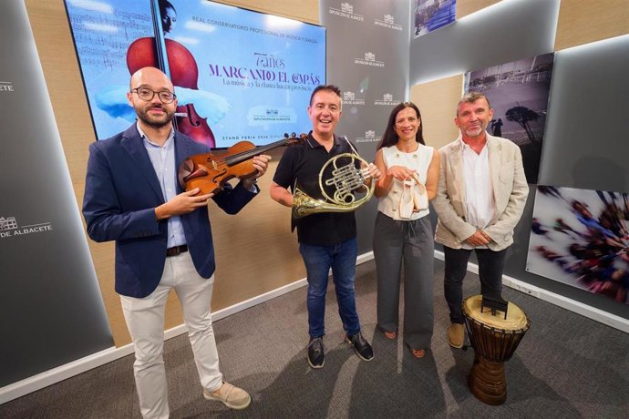 Presentación de la programación de la Diputación provincial para la Feria de Albacete 2026