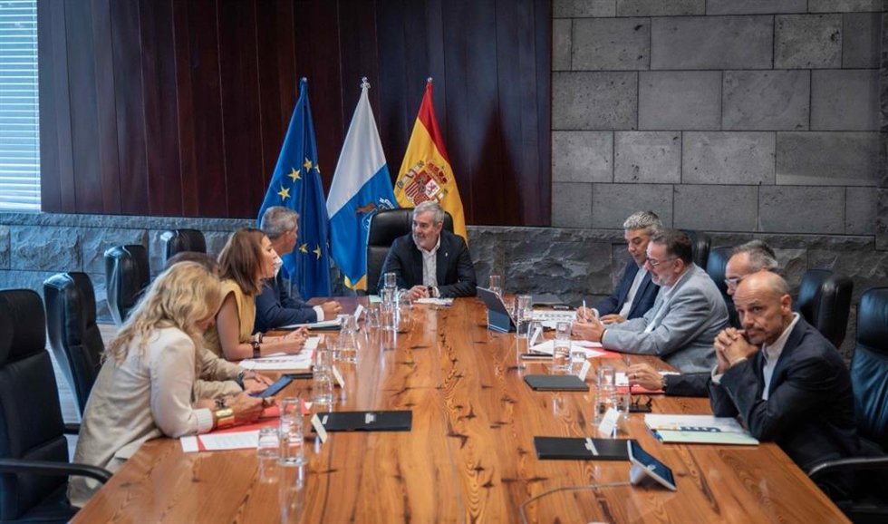 Reunión del Consejo de Gobierno de Canarias