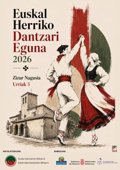 Euskal Herriko Dantzari Eguna Zizur Nagusian (Nafarroa) ospatuko da urriaren 3an