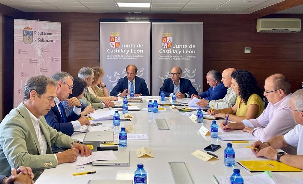 El consejero de Agricultura pide a Mañueco un crédito extraordinario para apoyar el sector cerealista.
