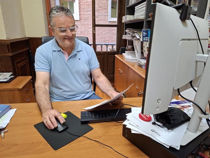El concejal de Empleo y Desarrollo Económico del Ayuntamiento de Teruel, Luis Girón.