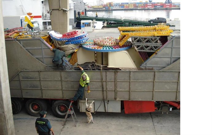 La Guardia Civil realiza inspecciones en el marco de la Operación Feriante.