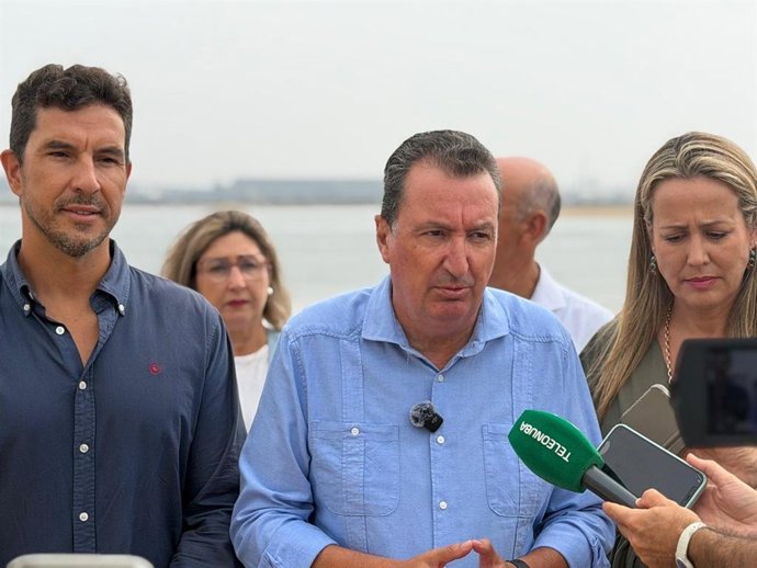 El presidente del PP de Huelva, Manuel Andrés González.