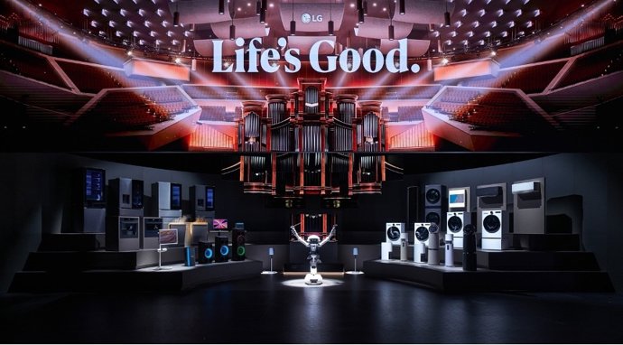 Produtos da LG expostos na IFA 2026