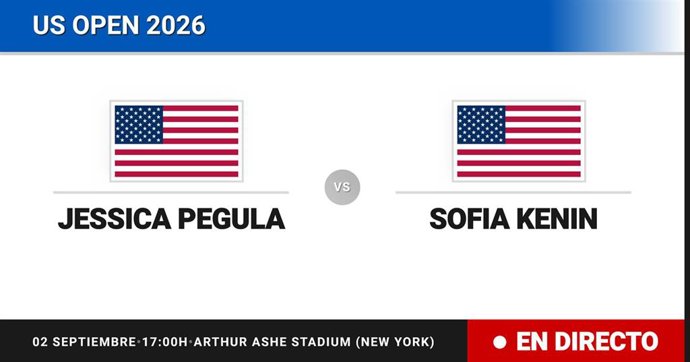 Jessica Pegula - Sofia Kenin: resumen y estadísticas del partido de Treintaidosavos de final de US Open WTA