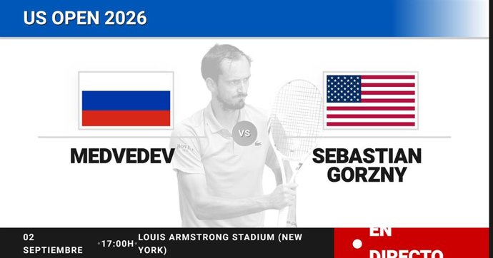 Daniil Medvedev - Sebastian Gorzny: resumen y estadísticas del partido de Treintaidosavos de final de US Open ATP