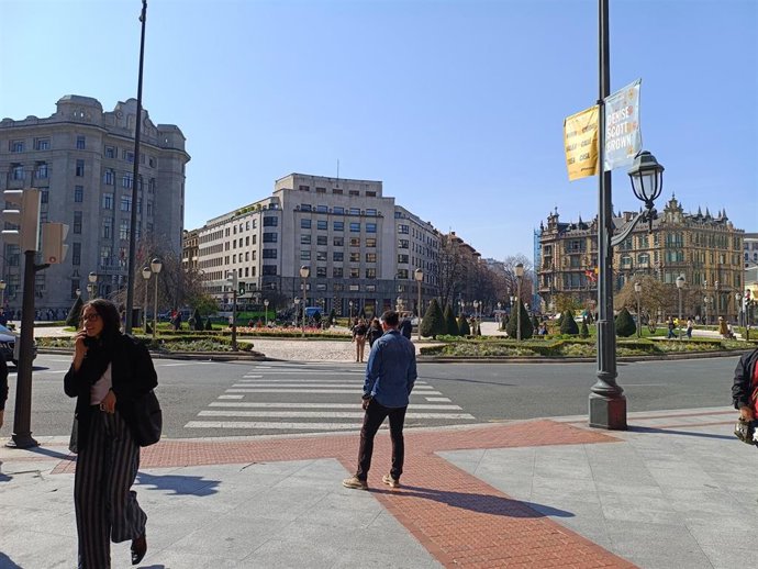 Archivo - Calor en Bilbao