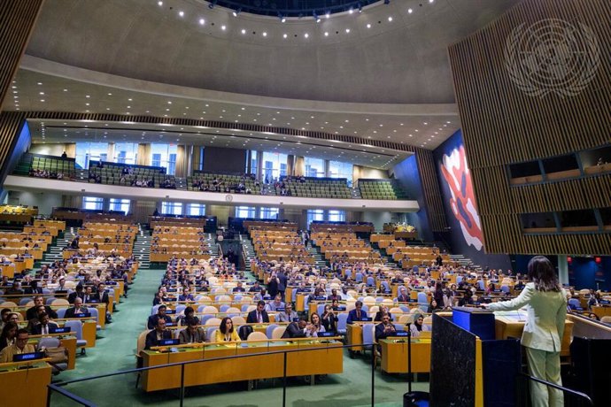 Archivo - La Asamblea General de Naciones Unidas