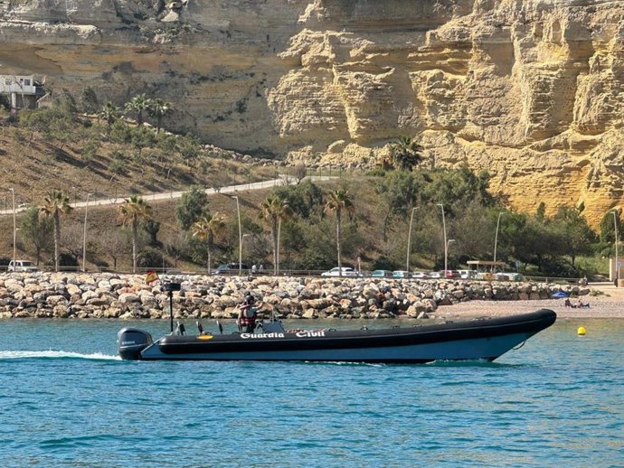 Una embarcación de la Guardia Civil.