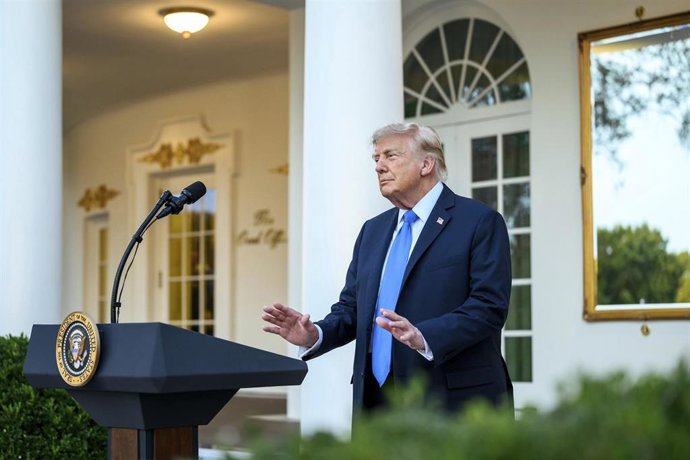 El presidente de Estados Unidos, Donald Trump