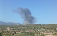 Se reactiva el incendio agrícola en Santa Maria