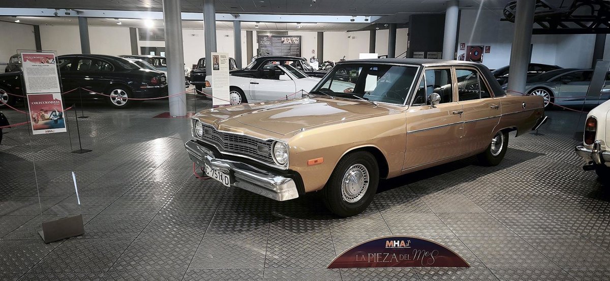 El Dodge Dart Custom de 1974, protagonista de septiembre en el Museo de Historia de la Automoción de Salamanca