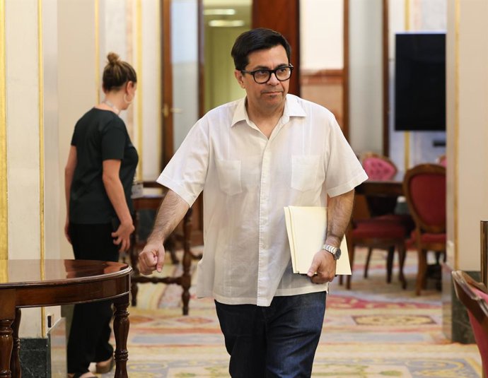Archivo - Arxivo - El secretari primer de la Taula i diputat de Sumar, Gerardo Pisarello