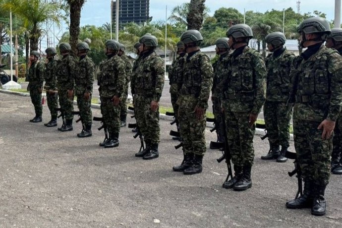Archivo - Militares del Ejército de Colombia