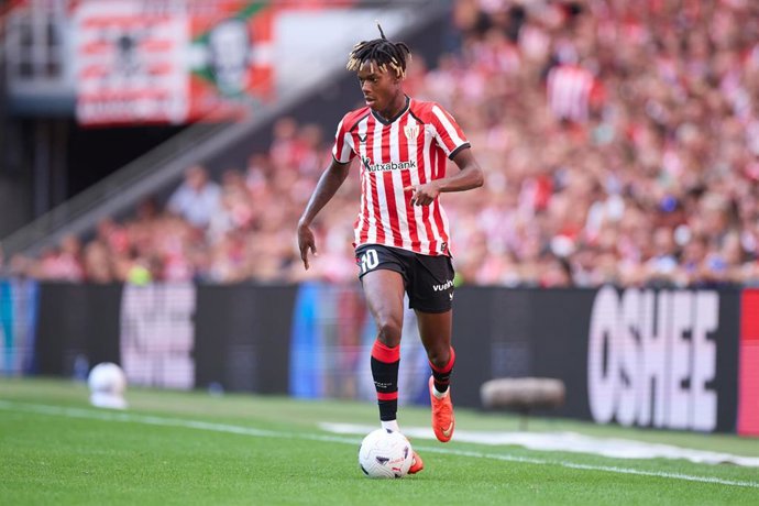 El jugador del Athletic Club Nico Williams.