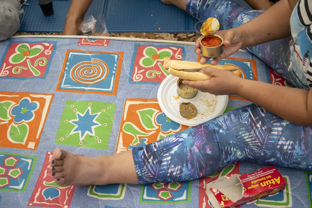 Menores migrantes en Ceuta