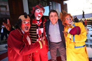 Santiago, 5 de septiembre 2026. El ministro de las Culturas, las Artes y el Patrimonio, participa de la celebracion del Dia Nacional del Circo en el GAM. Ministerio de las Culturas, las Artes y el Patrimonio via Aton Chile