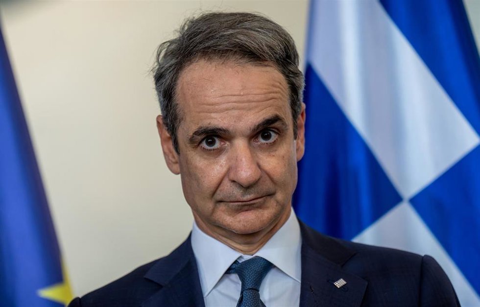 Archivo - El primer ministro griego, Kyriakos Mitsotakis (archivo)