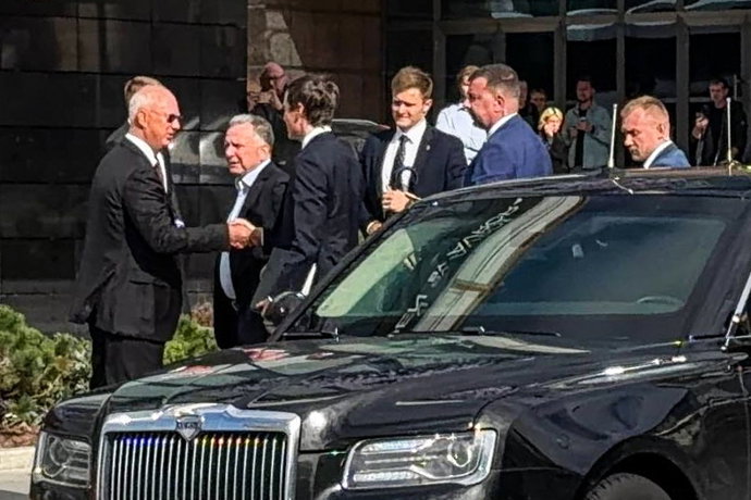 RÚSSIA, MOSCOU – 5 DE SETEMBRO DE 2026: Kirill Dmitriev, Representante Especial do Presidente da Rússia para Investimentos e Cooperação Econômica com Países Estrangeiros e diretor-geral do Fundo Russo de Investimento Direto, e o Enviado Especial do Presid
