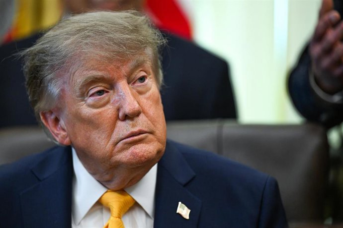 Archivo - EL presidente de Estados Unidos, Donald Trump