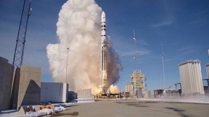 Archivo - Cohete no tripulado Spectrum, desarrollado por la start-up alemana Isar Aerospace (archivo)